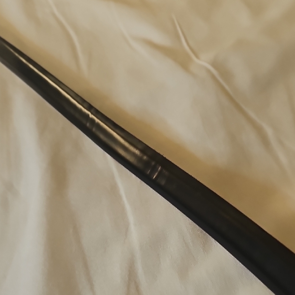 Coach Black Leather Belt with Metallic Buckle - Picture 9 of 10